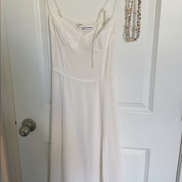 Reformation Dresses | New Reformation Juliette Dress Ivory | Poshmark